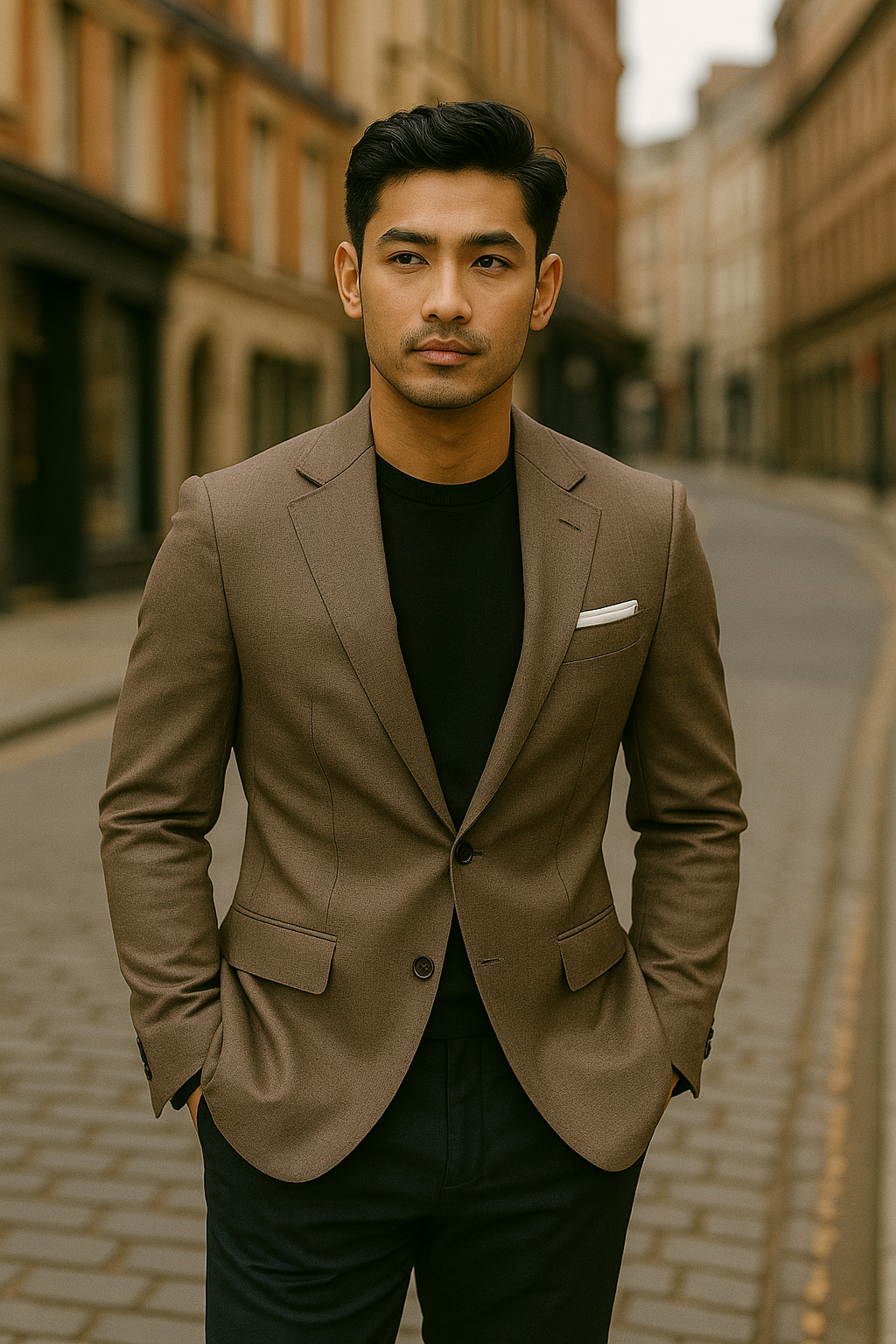 Earth-Toned Smart Casual