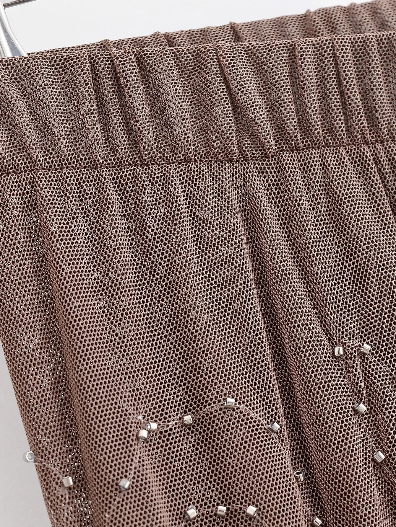TRAFZA Sexy Chic Women Transparent Pants Sequins Straight Wide Leg Pants Fashion 2025 Spring Summer Holiday Party Trousers TRAFZA Sexy Chic Women Transparent Pants Sequins Straight Wide Leg Pants Fashion 2025 Spring Summer Holiday Party Trousers
